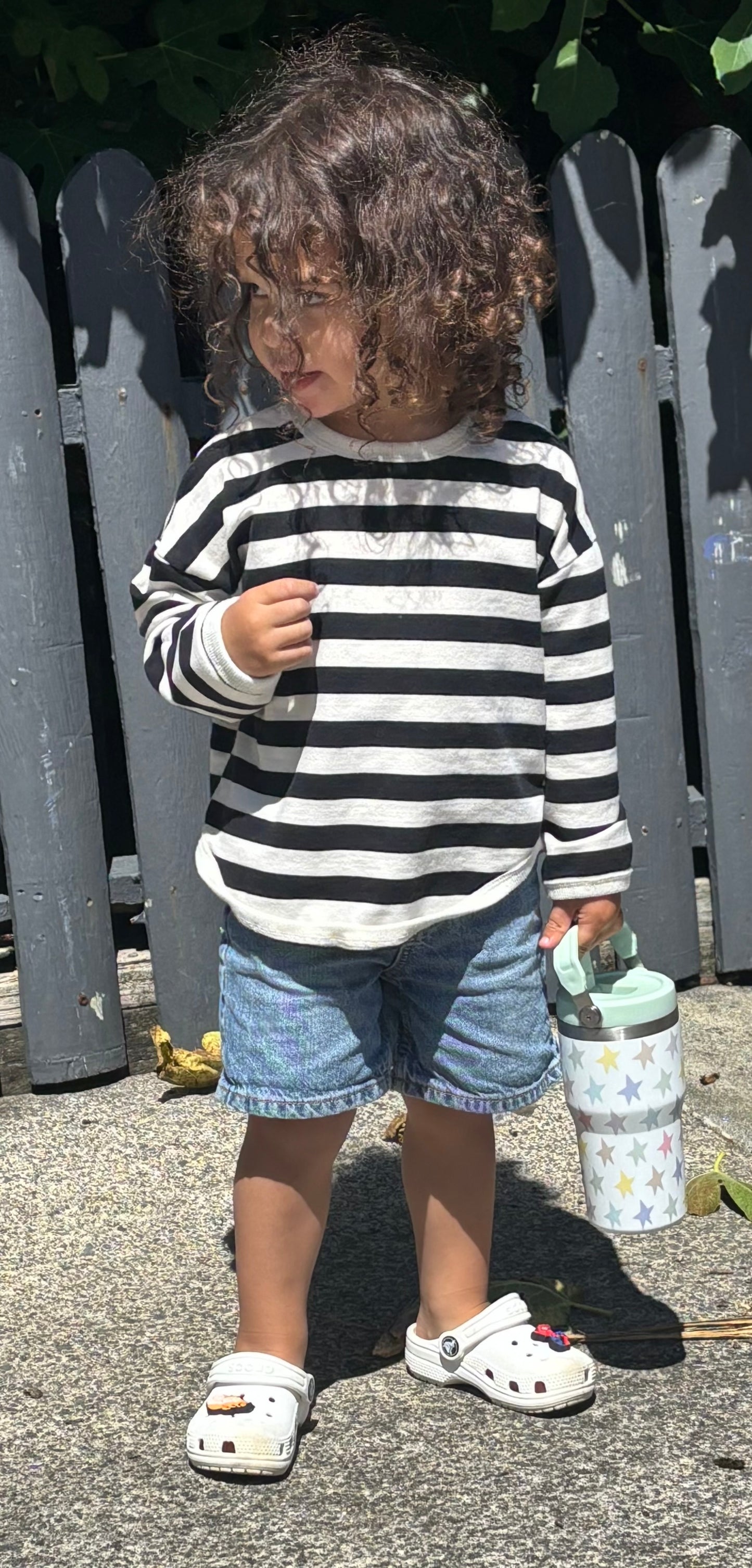 Black Stripe Pullover