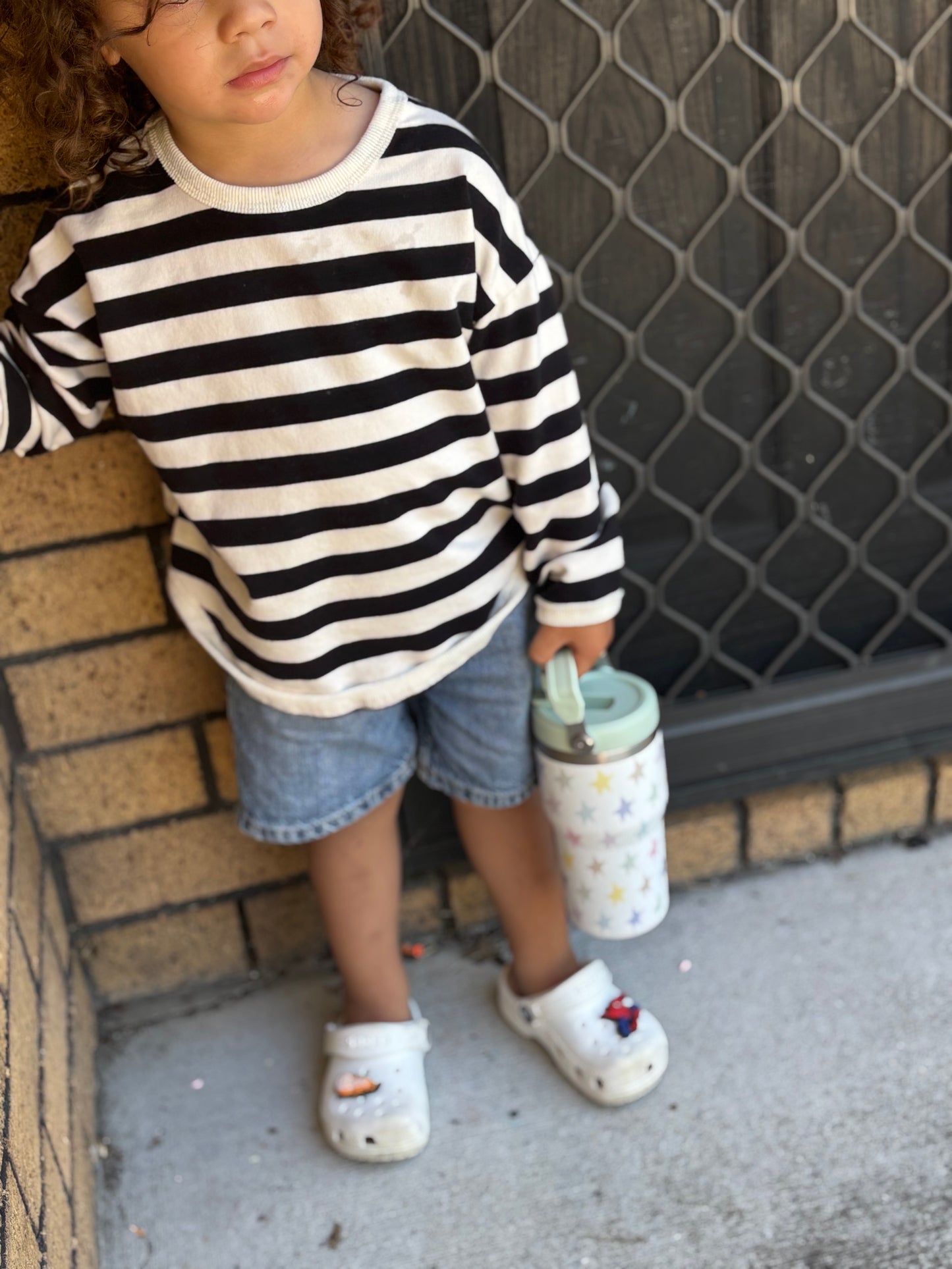 Black Stripe Pullover